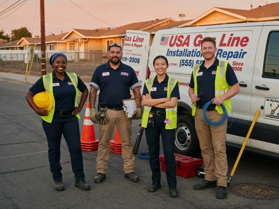 Gas Line Installation company in Sallis, MS